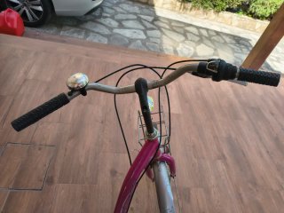 Bicicleta Urbana Rosa Talla Pequeña