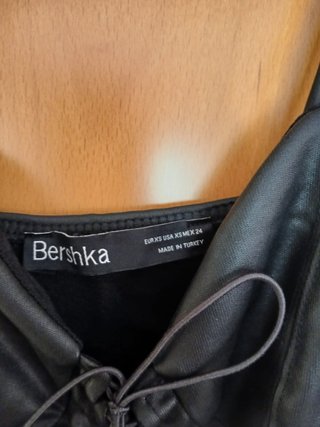 Vestido Bershka Negro Talla XS