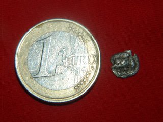 Obol griego plata Mysia Kyzikos AR