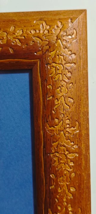 Cuadro de punto de cruz de ángel