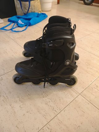 Patines Oxelo FIT100 Talla 46 Negros