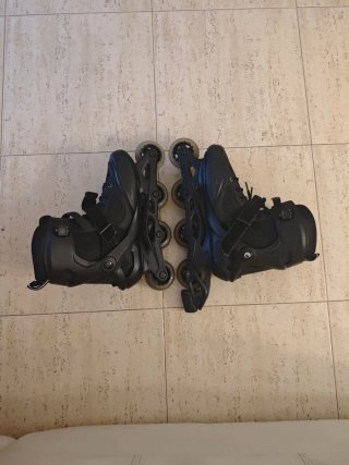 Patines Oxelo FIT100 Talla 46 Negros