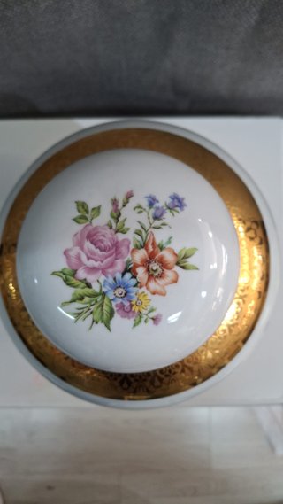 Tibor Porcelana Casa Bohemia Decorado Mano