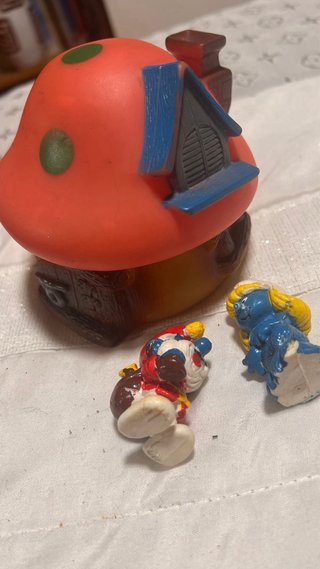 Casa Seta Pitufos Años 80
