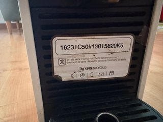 Cafetera Nespresso Krups SALE AGUA