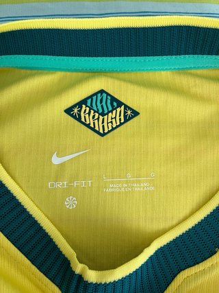 Camisola Brasil Principal Nike Tam L