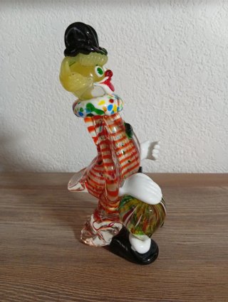 Payaso Murano Cristal Multicolor