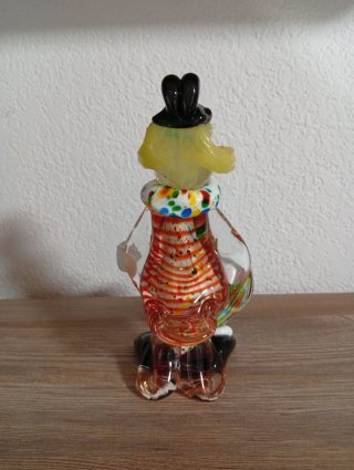 Payaso Murano Cristal Multicolor