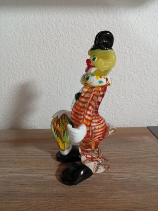 Payaso Murano Cristal Multicolor