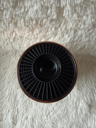 Proyector LED AMX100 Giratorio Blanco/Dorado