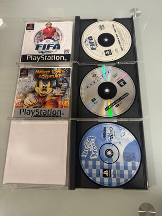 PlayStation PSone Blanca + 3 Juegos