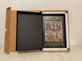 Libro APOCALIPSIS xilográfico, arte.