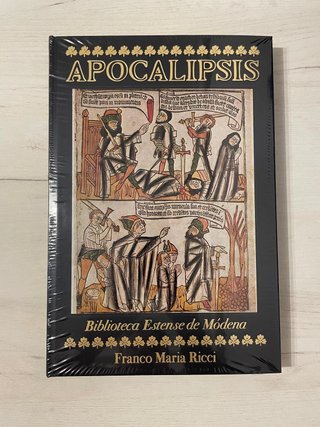 Libro APOCALIPSIS xilográfico, arte.