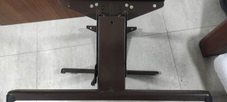 Mecanismo mesa elevable para caravana