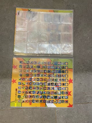 Lote Álbum + 98 Staks Dragon Ball Z Panini