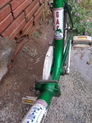 Bicicleta Plegable Verde mobylette