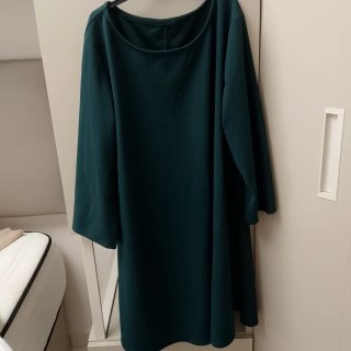 Vestido verde elegante talla XL