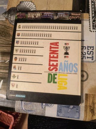 Album Setenta Años de Liga Completo