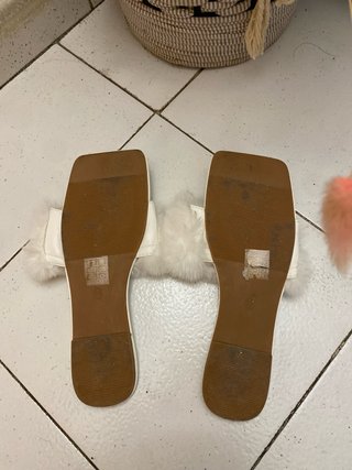 Sandalias Amor Amore blancas talla 38