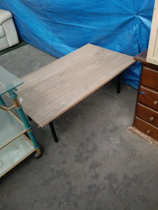 Mesa de centro madera y metal