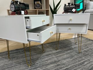Mesitas de noche estilo isabelino NUEVAS