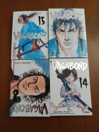 Vagabond 1, 8, 14 y 15