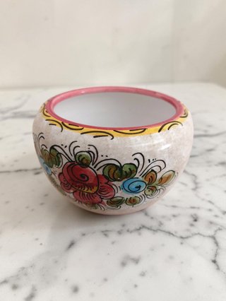 Ciotola ceramica Deruta anni '60