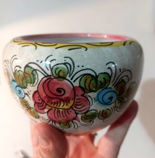 Ciotola ceramica Deruta anni '60