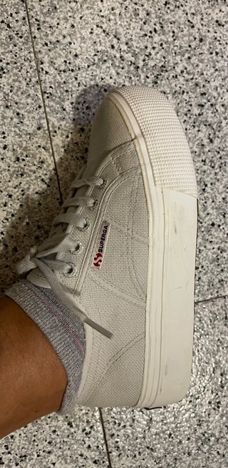 Zapatillas Superga Talla 37 Gris