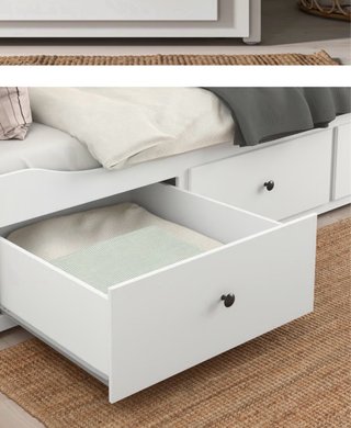 Cama Ikea Hemnes individual/doble