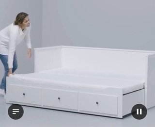 Cama Ikea Hemnes individual/doble