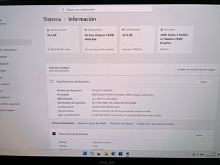 ASUS Adol 14 Air Azul - R9 8945H 32GB RAM+1TB SSD