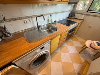 Cocina completa madera y metal