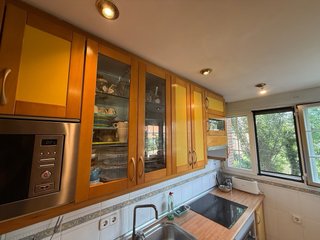 Cocina completa madera y metal