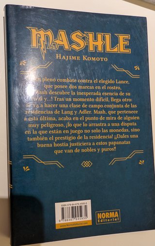 Manga Mashle, números 1 y 2