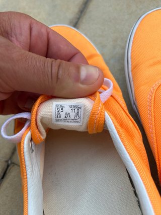 Zapatillas Vans Naranja