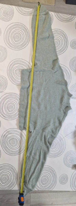 Jerséis cuello alto verde y blanco talla única