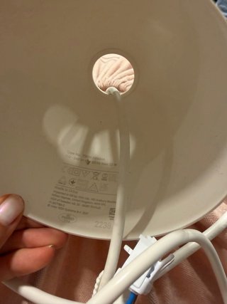 Lámpara de techo infantil rosa