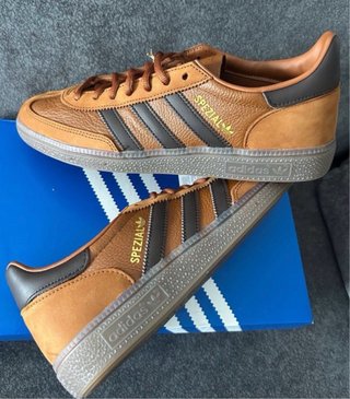 Zapatillas Adidas Handball Spezial de piel marron
