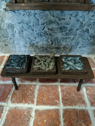 ¡¡OFERTA!! Pescadero con puesto y gatos para Belén