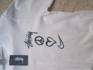 Camiseta Stussy Blanca