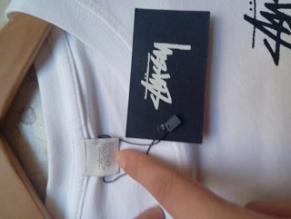 Camiseta Stussy Blanca