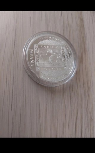 Moneda 10€ 175 Aniversario Primer Sello España