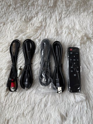 Proyector LED jmmo HDMI Keystone Blanco