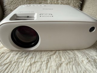 Proyector LED jmmo HDMI Keystone Blanco