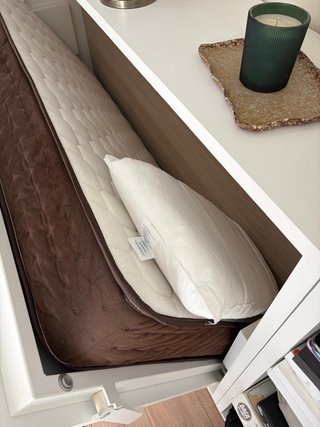 Cama Abatible Kenay Home Blanca