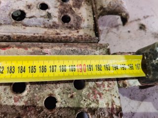 Andamios y materiales de obra