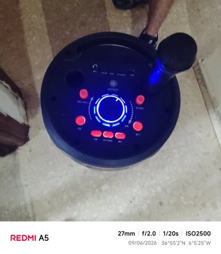 Altavoz Bluetooth Ikrea Negro