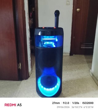 Altavoz Bluetooth Ikrea Negro