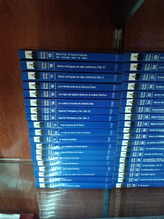 Colección libros Julio Verne